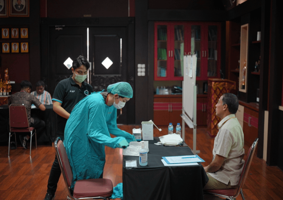 Pelatihan dipimpin oleh Prof. Dr. dr. T. Mirza Iskandar, Sp.O.G., Subsp.Onk. bersama tim pelatih dari Udayana dan Mataram